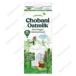 Chobani Oatmilk Unsweetened, 52 Oz