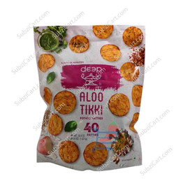 Deep Aloo Tikki Frozen, 40Pc, 53.6 Oz