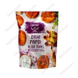 Deep Dahi Papdi Aloo Tikki Frozen, 380Grams