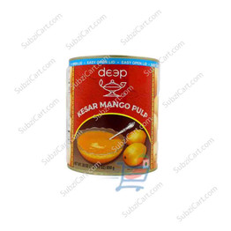 Deep Kesar Mango Pulp, 14.1 Oz