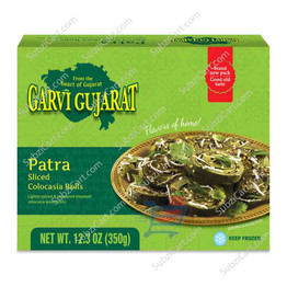 Garvi Gujrat Patra Slice Frozen, 350 Grams