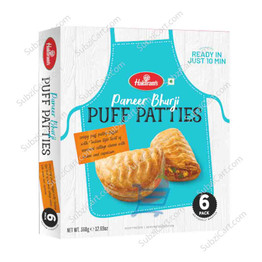 Haldirams Paneer Bhurji Puff Patties, 360 Grams