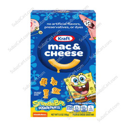 Kraft Mac And Cheese Spongebob, 156 Grams