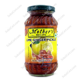 Mothers Lime Ginger Pickle, 300 Grams