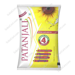 Patanjali Sunflower Oil, 1 Lt