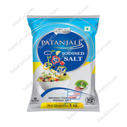 Patanjali Iodised Salt, 1 Kg