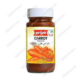 Priya Carrot Pickle With Garlic, 300 Grams