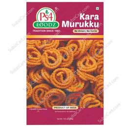 PS4 Foods Kara Murukku, 200 Grams