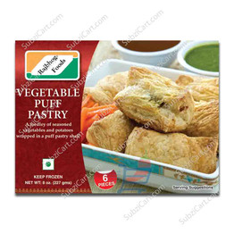 Rajbhog Veg Puff Pastry, 6 Ps