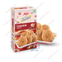 Real Bakers Cashew Cookies, 200Grams