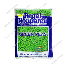 Regal Nonpareli Green Peas, 40 Oz