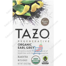 Tazo Organic Earl Grey, 39 Grams