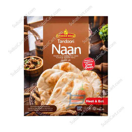 United King Tandoori Naan Frozen, 15 Pc