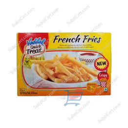 Vadilal French Fries Frozen, 375Grams