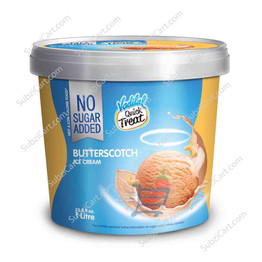 Vadilal No Sugar Butterscotch, 1 Lt