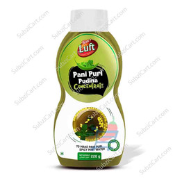 Wah Luft Pani Puri Pudina Concentrate, 220 Grams