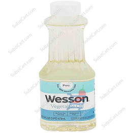 Wesson Vegetable Oil, 16Oz