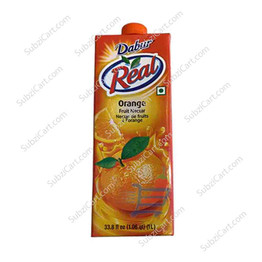 Dabur Real Orange, 1 Ltr