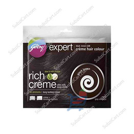 Godrej Expert Rich Creme Black Brown, 1 Pouch