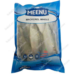 Meenu Mackeral Whole Frozen, 2 Lbs