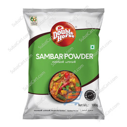 Double Horse Sambar Powder, 140 Grams