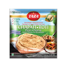Taza Chapati Roti Home Style 10 Pc Frozen, 450 Gm