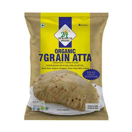 24 Mantra Organic 7 Grain Atta, 10 Lb