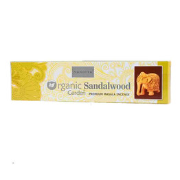 Nandita Org Sandalwood Incense Sticks, 1 Box