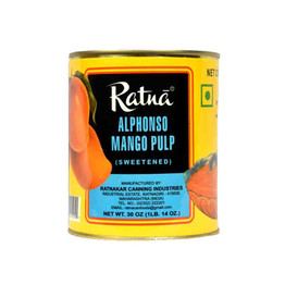 Ratna Alphonso Mango Pulp, 30 Oz
