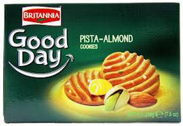 Britannia Good Day Pista Almond, 2.6 Oz Britannia Good Day Pista Almond, 2.6 Oz