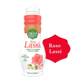 Desi Natural Rose Lassi, 10 Fl Oz