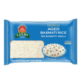 Laxmi Aged Basmathi Rice, 2 Lb