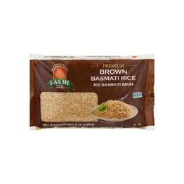Laxmi Brown Basmati Ri  Rice, 4 Lb