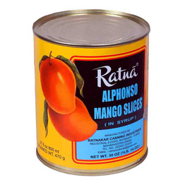 Ratna Alphanso Mangoslices, 800 ML