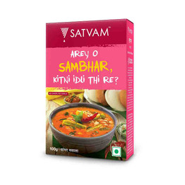 Satvam  Sambar Masala, 100 Grams
