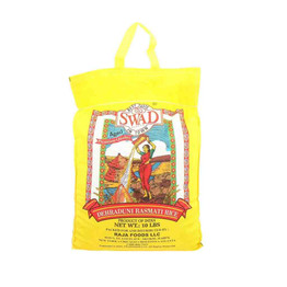 Swad Dehraduni Basmati Rice, 10 Lb