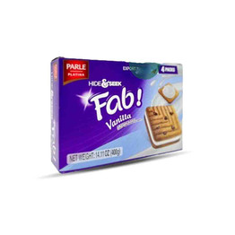 Parle Fab Vanilla 4 Packs, 400 Grams