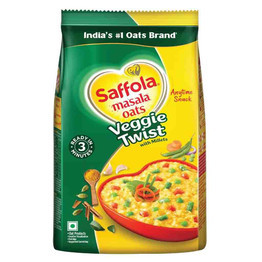 Saffola Masala Oats Veggie Twist, 500 Grams