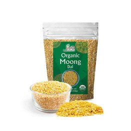 Jiva Org Moong Dal, 4 Lb