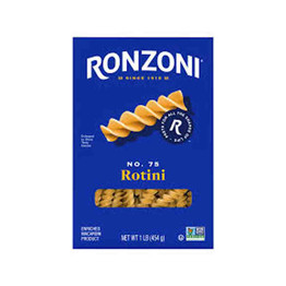 Ronzoni Rotini No 75, 454 Grams