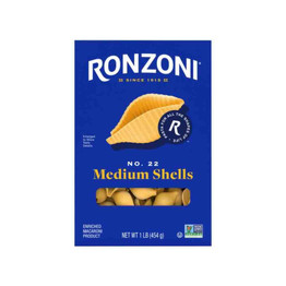 Ronzoni Medium Shells No 22, 454 Grams