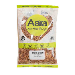 Aara Fried Onion With Coated, 400 Grams
