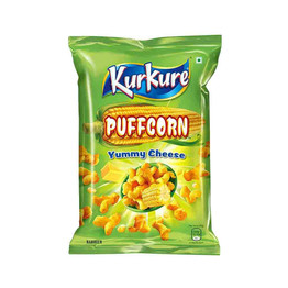 Kurkure Puffcorn Yummy Cheese, 55 Grams