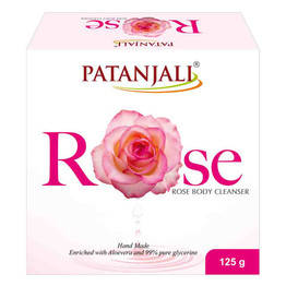 Patanjali Rose Body Cleanser, 125 Grams
