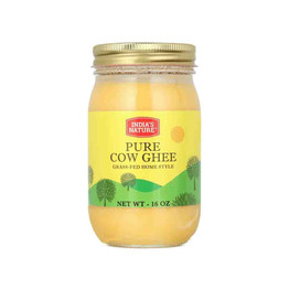 Indias Nature Pure Cow Ghee, 16 Oz