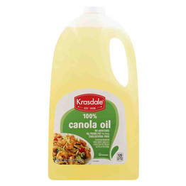 Krasdale Canola Oil, 96 Oz