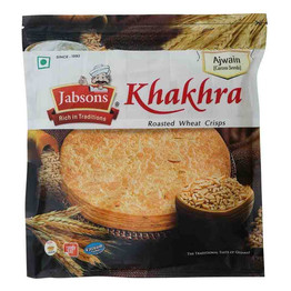 Jabsons Ajwain Khakhra, 180 Grams