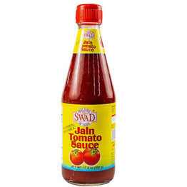 Swad Jain Tomato Sauce, 17.6 Oz
