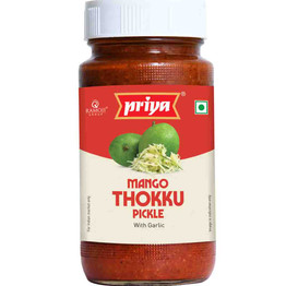 Priya Mango Thokku With Garlic Pick, 300 Grams