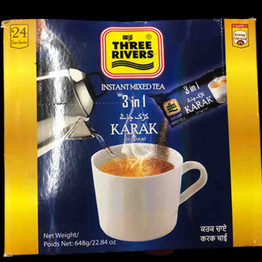 Three Rivers 3 In 1 Karak Tea, 24 pc